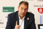 Miguel Ángel Benavente, presidente del CB Tizona-ISRAEL L. MURILLO