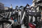 Bicimad, servicio municipal de bicicletas en Madrid.-JUAN MANUEL PRATS