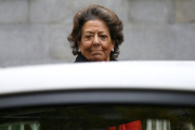 Rita Barberá, llegando al Tribunal Supremo, el pasado lunes.-SUSANA VERA / REUTERS