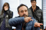 Koldo Serra, en el rodaje de 70 binladens.-