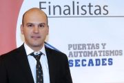 Thomas Secades, gerente de Puertas Secades antes del inicio de la gala.-ISRAEL L. MURILLO