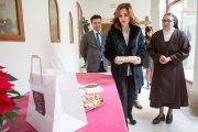 La presidenta de las Cortes y de la Fundación Villalar-Castilla y León, Silvia Clemente, presenta en el convento de las Carmelitas Descalzas de San José, de Toro, la iniciativa ‘Dulce Tentación, Repostería de Monasterios y Conventos de las nueve provincia-Ical