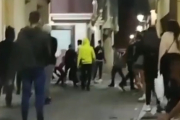 Captura del vídeo de la pelea. ECB