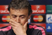 Luis Enrique en rueda de prensa.-EFE