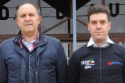 Julio Andrés Izquierdo y Darío Hernández dirigirán al equipo en Mallorca.-ISRAEL L. MURILLO