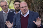 El presidente de Murcia, Pedro Antonio Sánchez.-MARCIAL GUILLÉN
