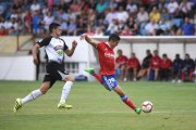 Alfaro, en un amistoso de pretemporada frente al Tudelano-ÁNGEL DE CASTRO