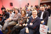 El secretario general del PSOE de La Rioja, Francisco Ocón (derecha).-PSOE