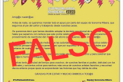 Falso comunicado sobre la suspensión del Sonorama.