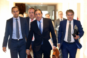 El consejero de Sanidad, Antonio Sáez, comparece junto a su equpo en las Cortes para explicar su programa de legislatura-Ical