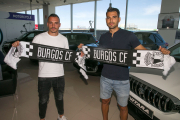 Alfonso Herrero y Andy Rodríguez, durante su presentación. TOMÁS ALONSO