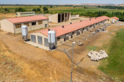 Imagen área del Centro de Selección y Mejora Genética de Ovino y Caprino de Castilla y León en  Toro (Zamora).-E.M.