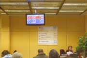 Sala de espera de una oficina de empleo de la provincia.-I. L. M.