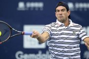 El tenista español Guillermo García-López, durante el torneo de Shenzhen.-AFP / STR