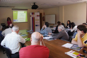 Charlas agrarias de La Factoría de Innovación de Burgos en Adeco Bureba.-G.G.