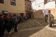 El ‘ciego de cordel’ ejercía de enlace en los diferentes cuadros escénicos.-G.G.