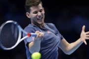 Dominic Thiem, en su partido ante Monfils.-