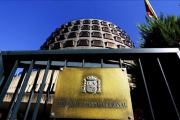 Fachada de la sede del Tribunal Constitucional, en Madrid.-AGUSTÍN CATALÁN