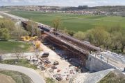 Obras del AVE en Burgos. ISRAEL L. MURILLO