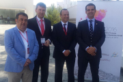 Ernesto Gasco, Javier Lacalle, Augusto Hidalgo y Ramón Fernández-Pacheco.-ECB