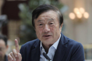 El fundador de Huawei Ren Zhengfei.-AP