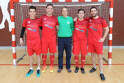 Plantilla del Centros Javier Ortiz, equipo de Primera División que venció al Fidback Publicaciones la pasada jornada.-ISRAEL L. MURILLO