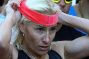 Marta Domínguez, en sus tiempos de atleta-