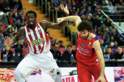 Hunter, en un partido ante CSKA-TWITTER