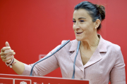 La secretaria de Organización del PSOE en Castilla y León, Ana Sánchez.- ICAL.