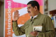 El presidente de Venezuela en el programa de radio y televisión Los domingos con Maduro.-REUTERS