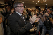 Carles Puigdemont el pasado 25 de noviembre.-OLIVIER MATTHYS (AP)