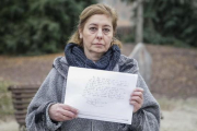 Carmen González,  madre de Diego,  el niño de 11 años que se suicidó en octubre pasado en Leganés.-EFE / EMILIO NARANJO