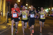 García Azofra, Castrillo, Arce y Gómez lideran la cabeza de carrera en la SanSilvestre 2014.-RAÚL OCHOA