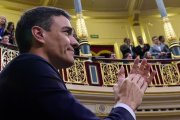 Sánchez, tras la votación del Congreso.-PIERRE-PHILIPPE MARCOU