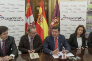 El XI Cross Internacional de Atapuerca fue presentado ayer en la Diputación Provincial-Santi Otero