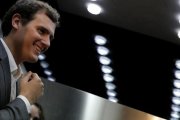 El líder de Ciudadanos, Albert Rivera, en una reciente rueda de prensa.-JOSE LUIS ROCA
