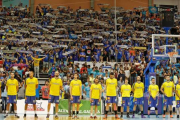 La afición del Ourense anima a su equipo.-Foto: CLUB ORENSE BALONCESTO