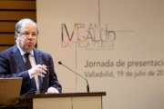 Presentación del IV Plan de Salud de Castilla y León con la intervención del presidente de la Junta, Juan Vicente Herrera.-ICAL