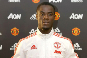 Eric Bailly, con la camiseta del Manchester United-MANCHESTER UNITED