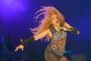 Shakira, durante un concierto en el Líbano, en julio del 2018.-AFP / JOSEPH EID