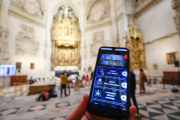 Imagen de la Guía Multimedia de la Catedral de Burgos presentada hoy. TOMÁS ALONSO