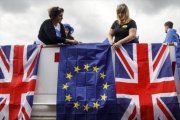 Manifestación contra el brexit en Londres, el pasado sábado.-EFE / TOLGA AKMEN