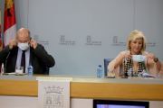 Francisco Igea y Verónica Casado.
