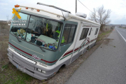 Autocaravana accidentada.-ECB