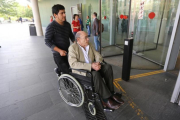 Fèlix Millet, a su llegada al juicio por el caso Palau hace unos días.-DANNY CAMINAL