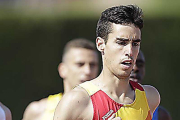 Jesús Gómez, durante los pasados Juegos Mediterráneos.-TWITTER / @RFEA