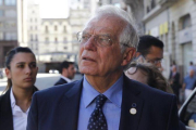 El ministro de Asuntos Exteriores, Josep Borrell.-EFE / SARAH YÁÑEZ-RICHARDS