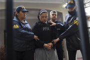 Detención de la monja Kosaka Kumiko, acusada de facilitar el acceso a niños sordos a curas violadores.-AP / ANDRES LARROVERE