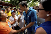 El opositor Carlos Ocariz, candidato a gobernador del estado de Miranda.-AP / FERNANDO LLANO