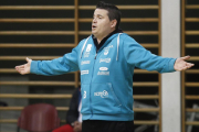 Fran Berzosa, técnico del Universidad de Burgos.-SANTI OTERO